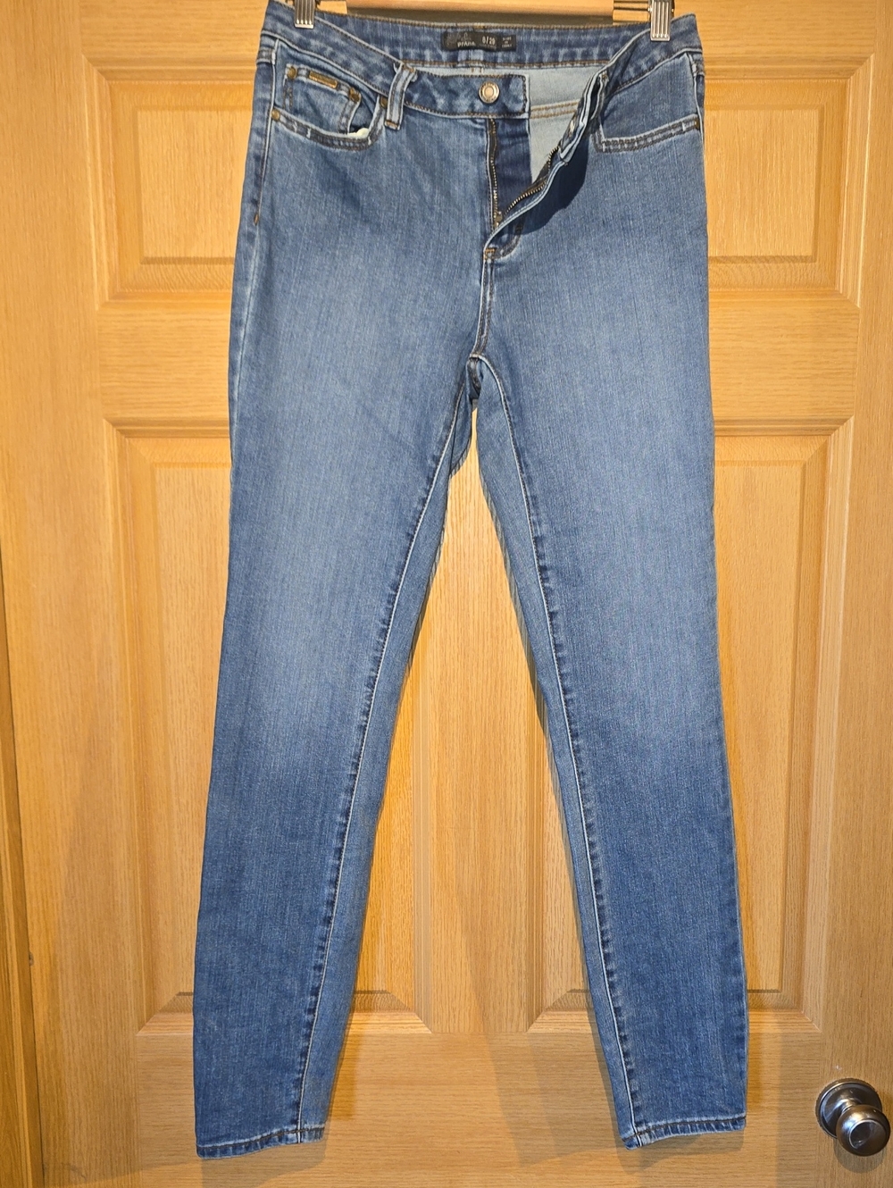 Prana Mid-Blue Skinny Jeans